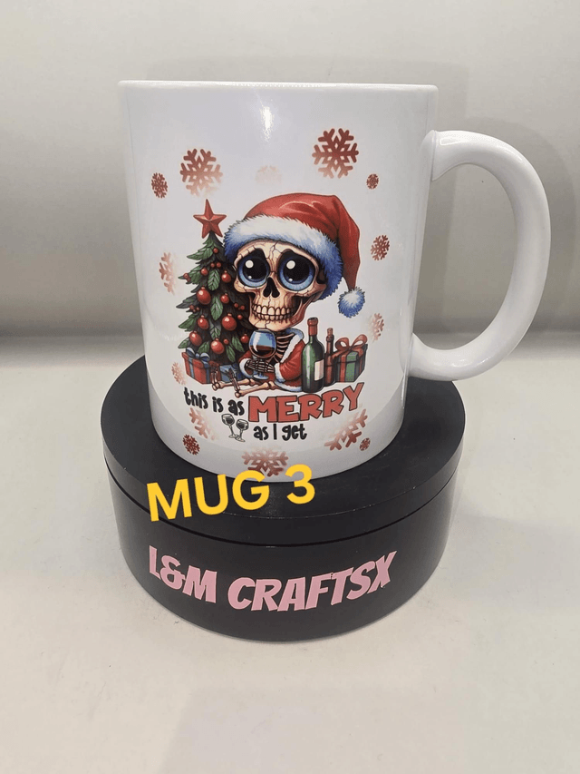 Christas themed 11oz Mugs 