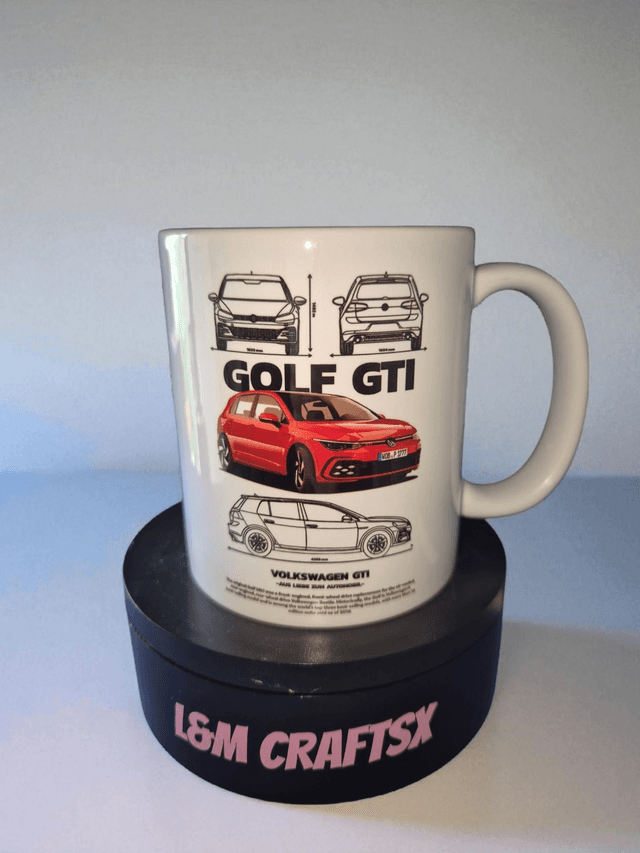 Golf GTI THEMED 11 OZ MUG 