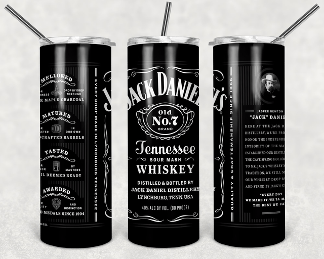 alcohol themed 20 oz thermal tumblers 