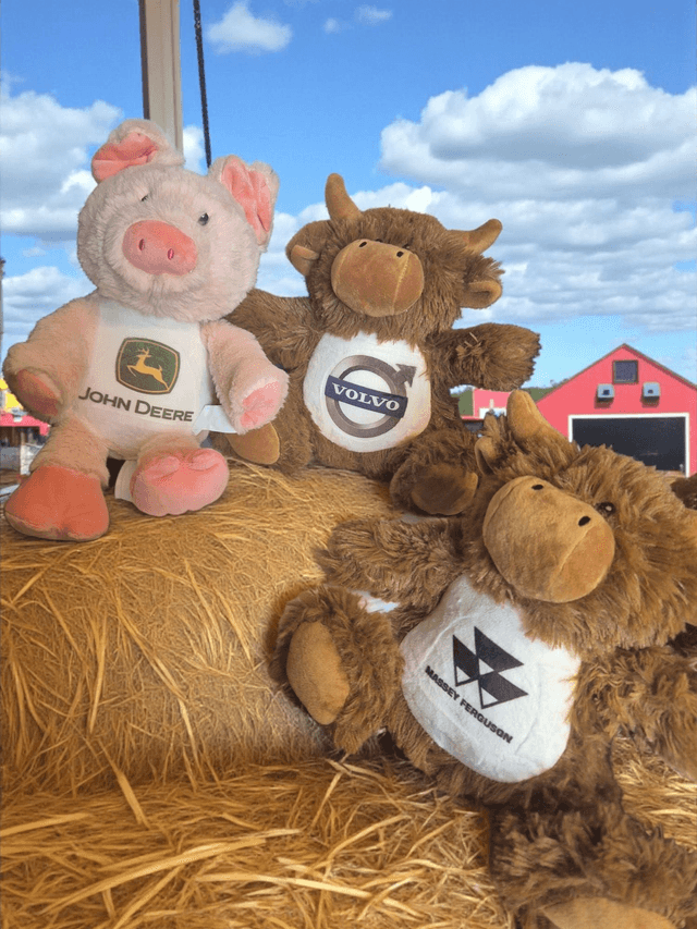 Volvo Hihland cow Plush Bear