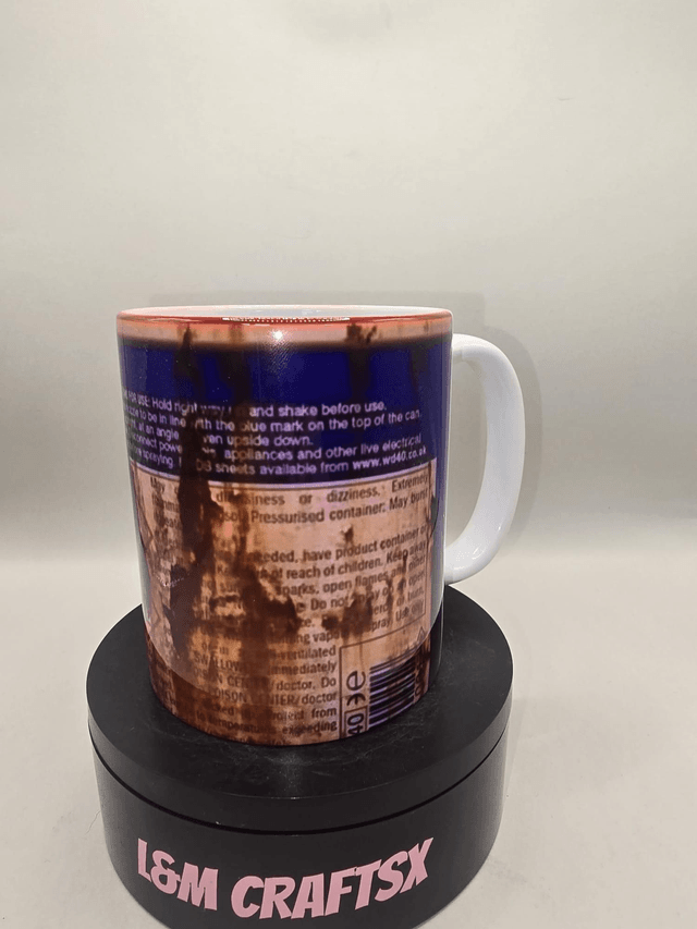 Wd40 oil drip 11oz Mug 