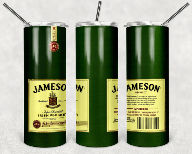 alcohol themed 20 oz thermal tumblers 