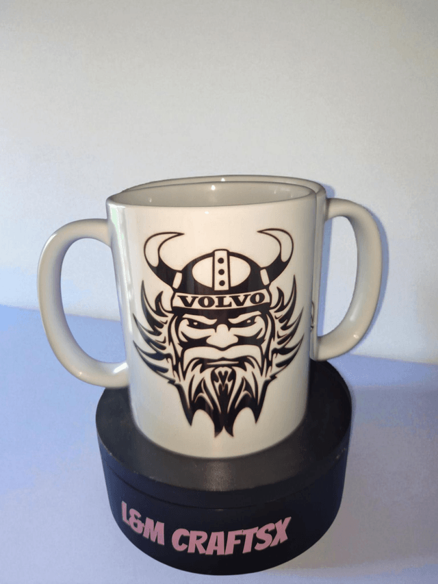 Volvo Viking themed 11 oz themed mug