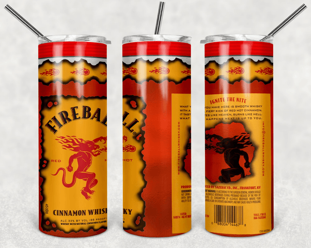alcohol themed 20 oz thermal tumblers 