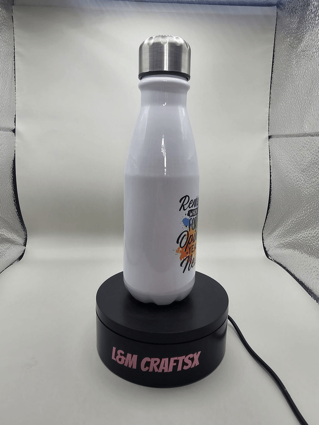 Adult themed humor metal water bottle 550ml