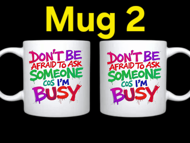 Funny mugs adult 