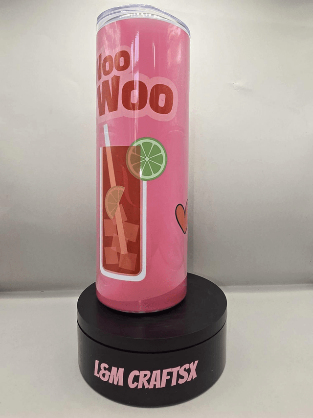 WOO WOO cocktail themed 20oz Thermal Tumbler