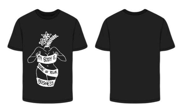 New plus size images on Black T shirts only