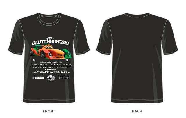 Cars themed kids t shirts 