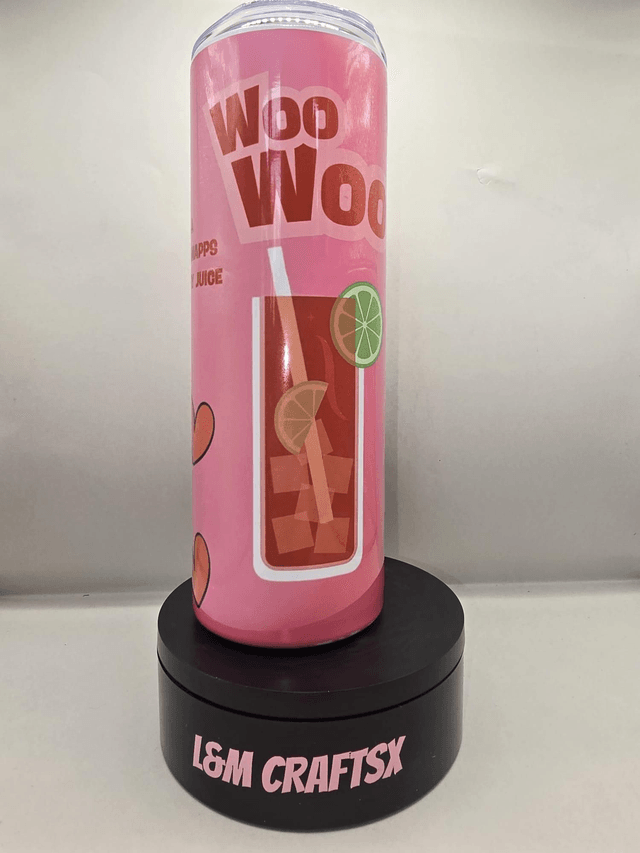 WOO WOO cocktail themed 20oz Thermal Tumbler