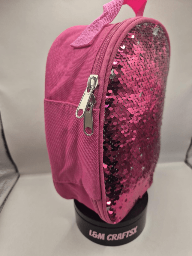 Childrens Lunch Box Bag in pink