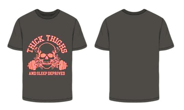 New plus size images on Black T shirts only
