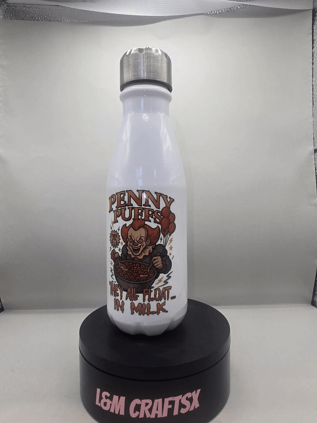 adult humor metal water bottle 550ml 