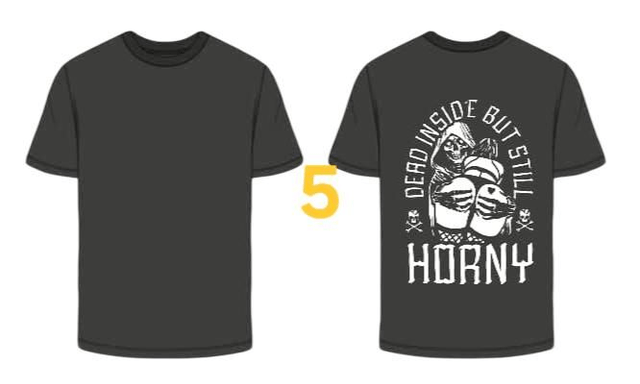 plus size themed black t shirt
