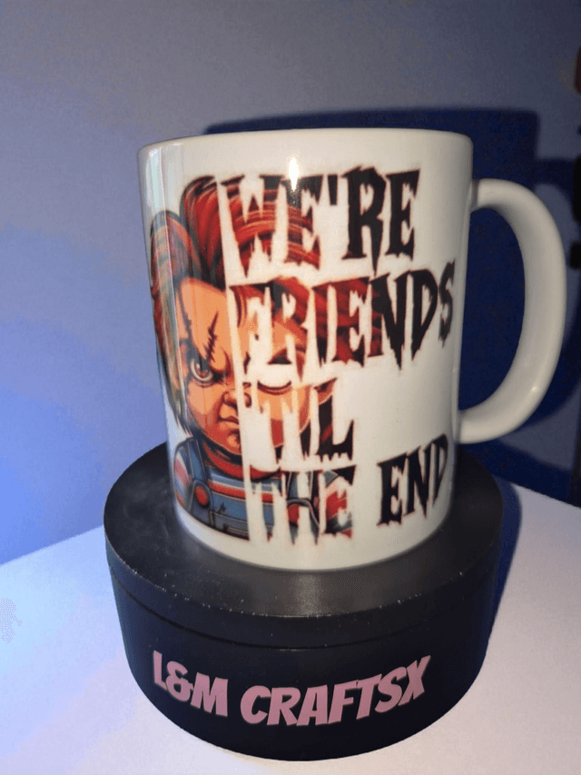 chucky themed 11 oz mug 