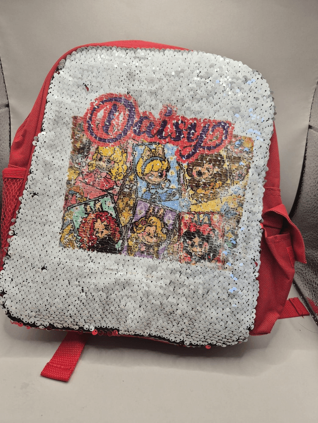 Childrens back pack in RED 