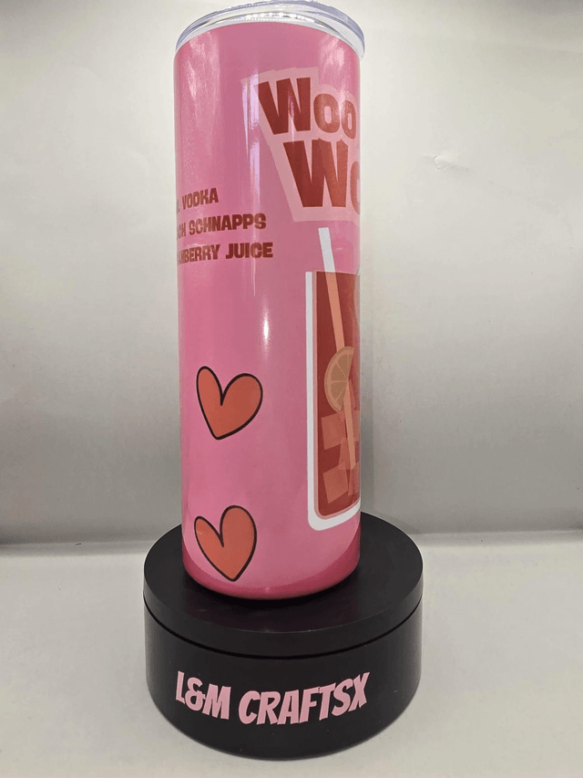 WOO WOO cocktail themed 20oz Thermal Tumbler