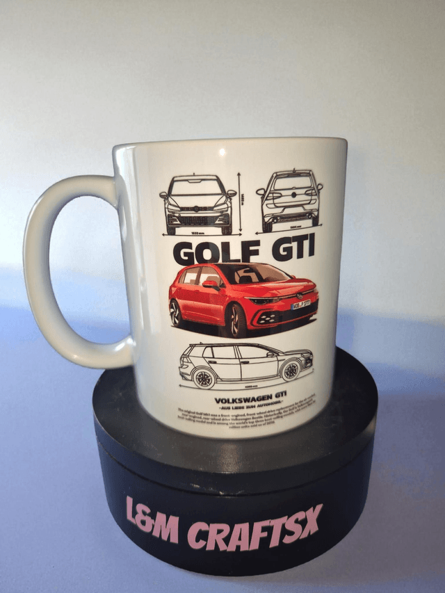 Golf GTI THEMED 11 OZ MUG 