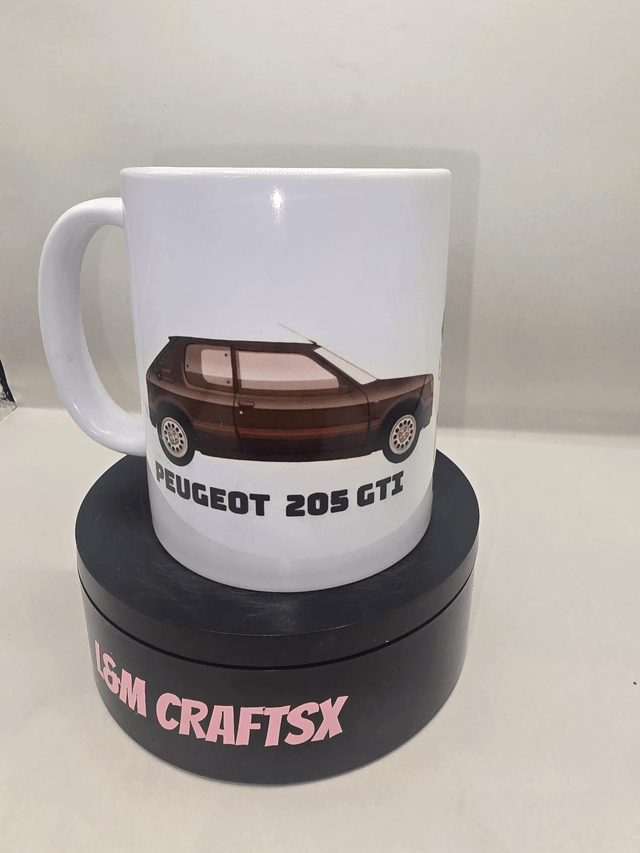 DESIGN YOUR OWN CAR MUG 