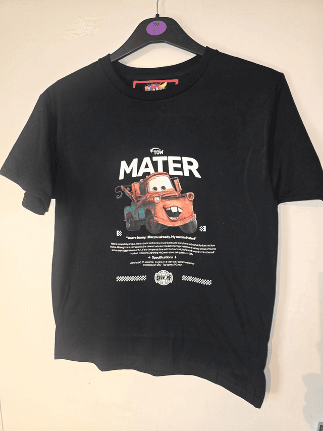 Cars themed t shirt 