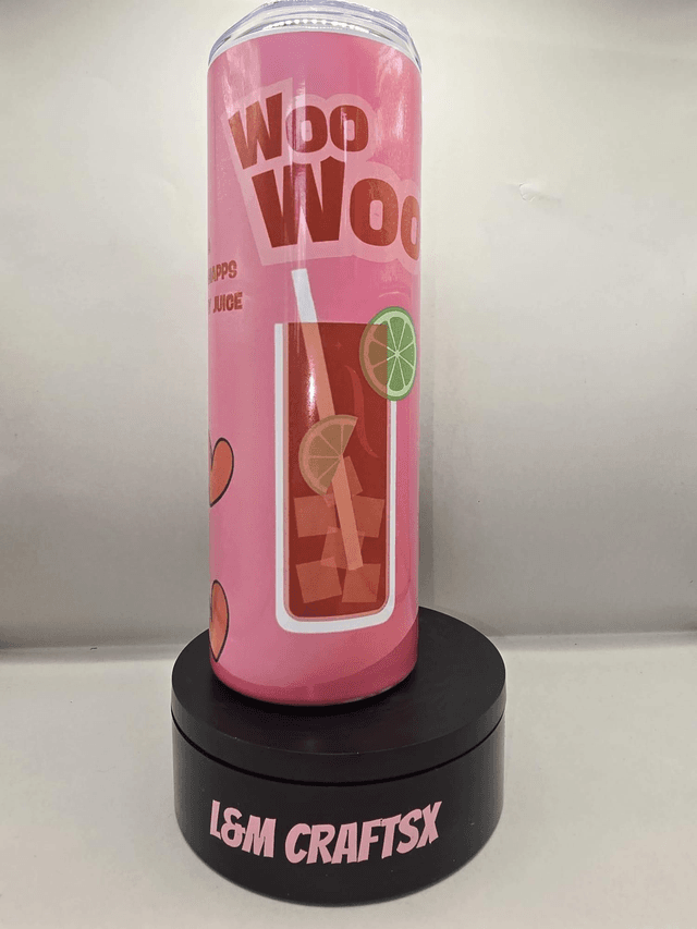 WOO WOO cocktail themed 20oz Thermal Tumbler