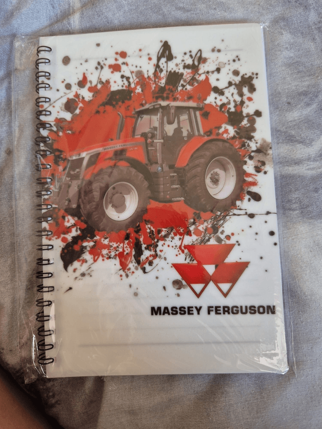 personlised A5 lined note book